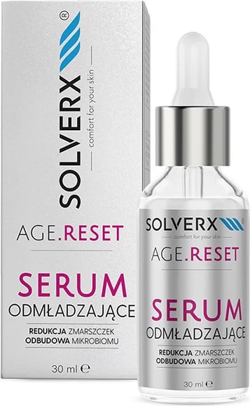 Serum fytyre për femra SOLVERX Age Reset Rejuvenating 30ml Serum fytyre për femra SOLVERX Age Reset Rejuvenating 30ml