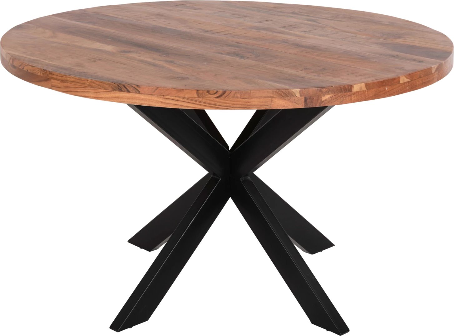 Tavolinë e rrumbullakët për ngrënie MONTANA SUPERIOR, dru akacie, FH9904, 4cm, Φ150Χ79Hcm