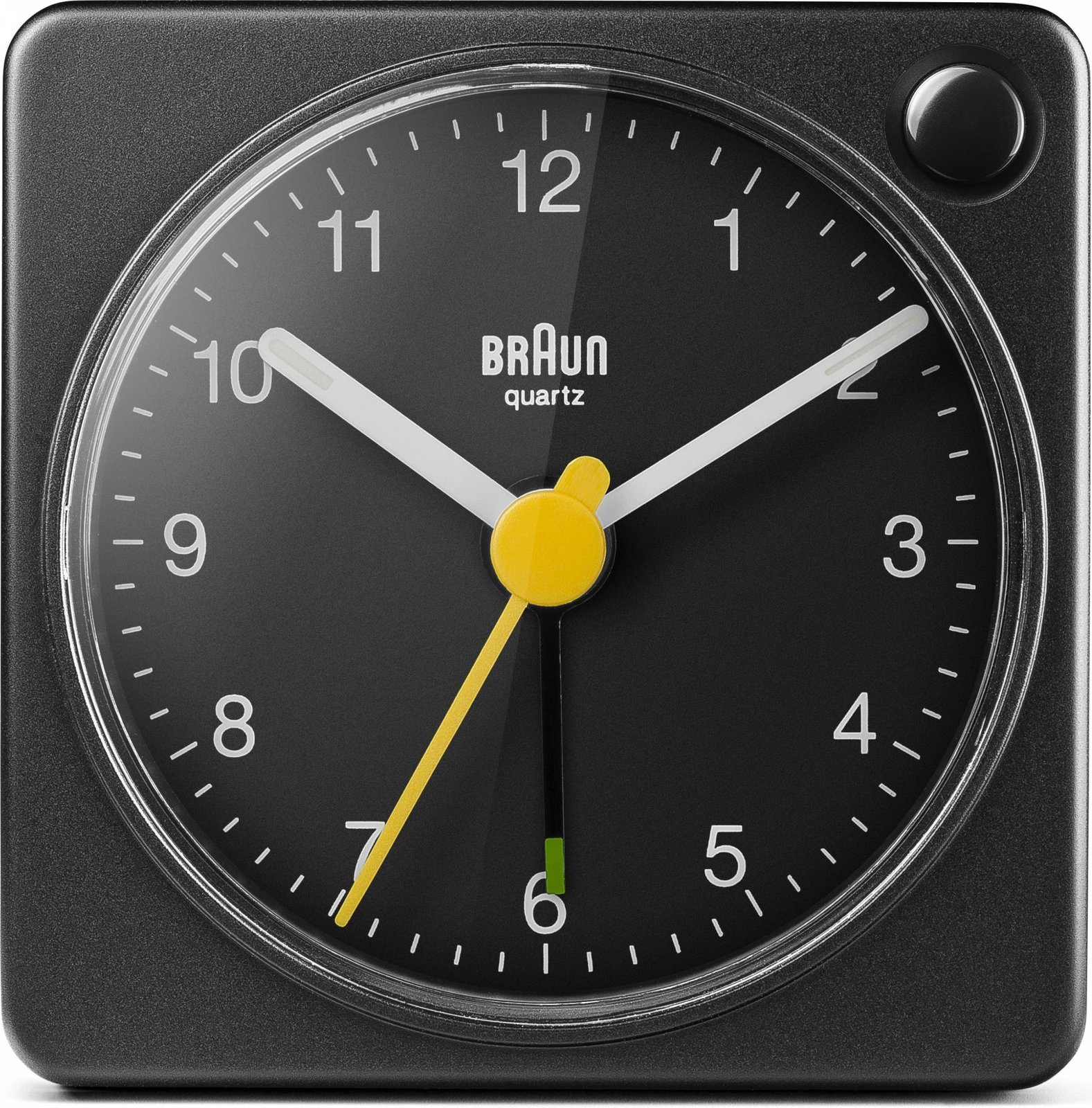 Orë alarmi Braun BC02XB, kuarc, analog, zi Orë alarmi Braun BC02XB, kuarc, analog, zi