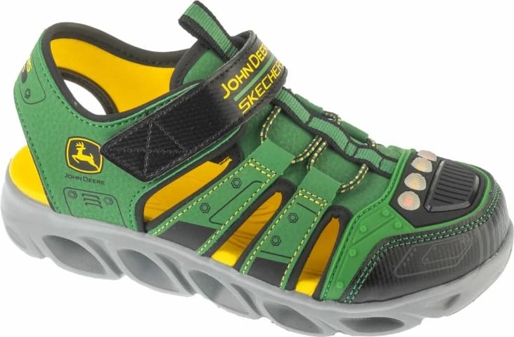 Atlete fëmijë Skechers, të gjelbra