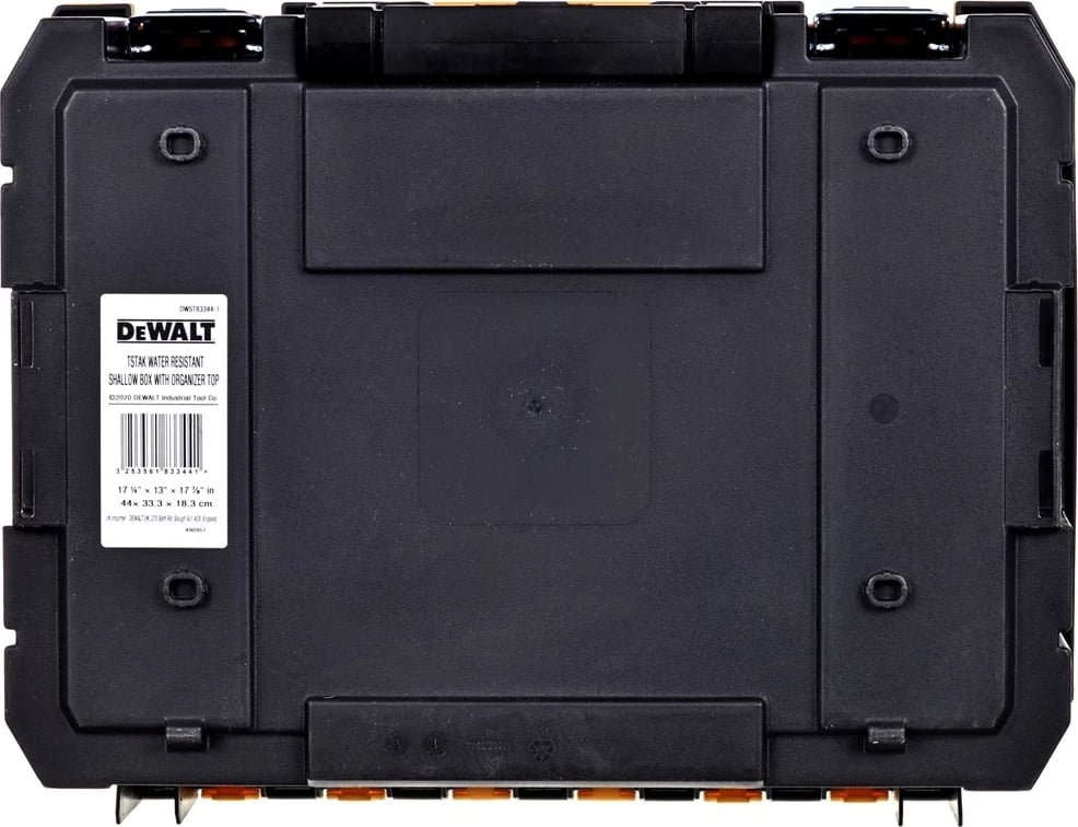 Kuti për ruajtjen e mjeteve DeWalt DWST83344-1, e zezë/ e verdhë Kuti për ruajtjen e mjeteve DeWalt DWST83344-1, e zezë/ e verdhë