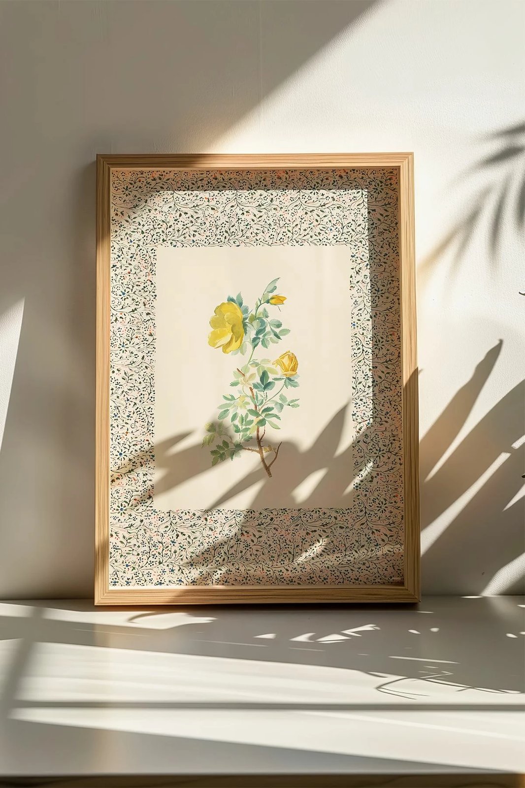 Pikturë dekorative me kornizë, Wallity, Artsmdftek13-3348, shumëngjyrëshe, 33x48cm