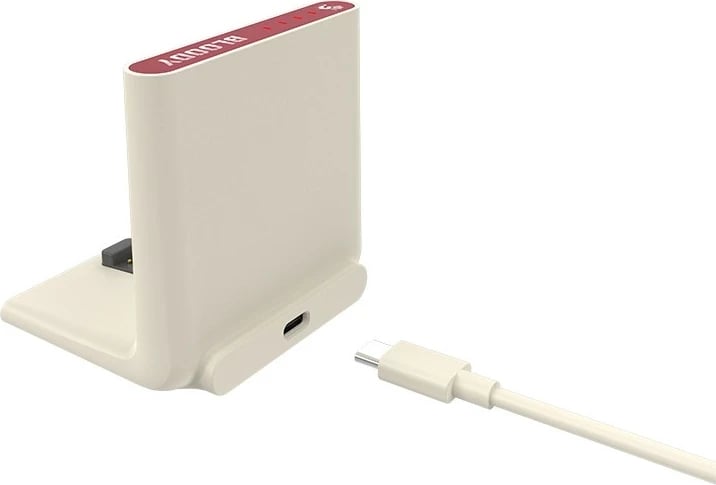 Maus A4-Tech Bloody R72 ULTRA DUO Pixels Red, wireless, RGB, i bardhë