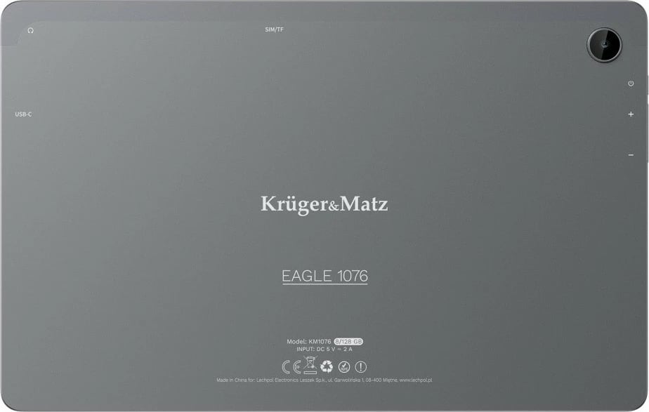 Tablet Kruger & Matz EAGLE KM1076, 10.4", 8 GB RAM, 128 GB, Android 13, Grafit