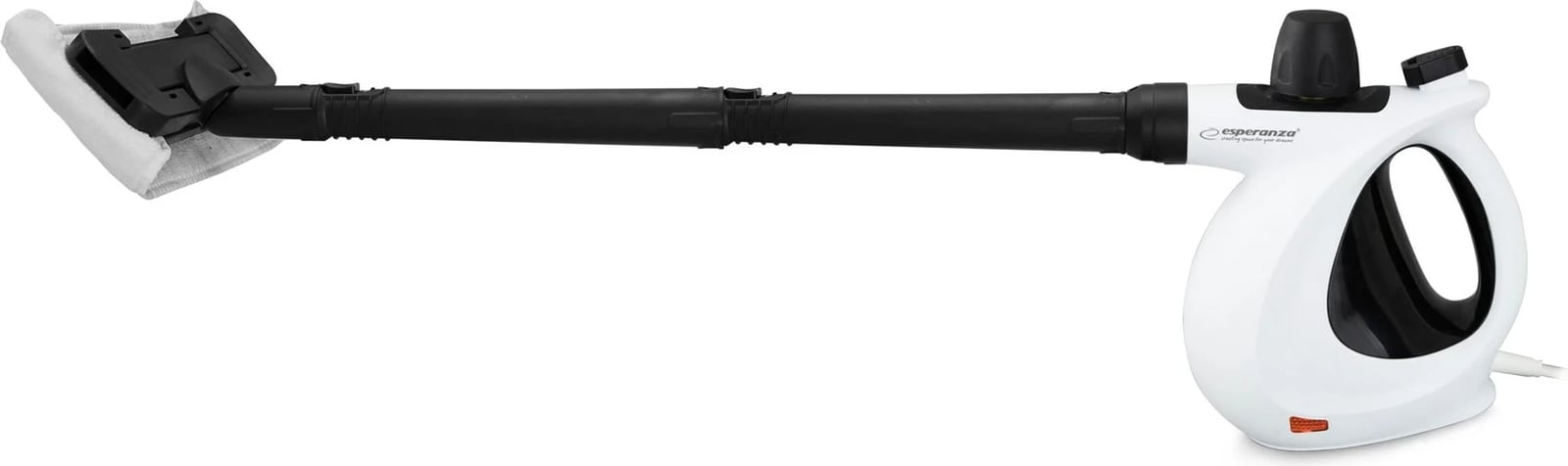 Pastrues me avull portativ Esperanza EHS008, 0.35L, 900W, Bardhë