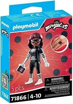 Figurë aksioni Playmobil Miraculous 71866 Lady Wifi, 5 pjesë
