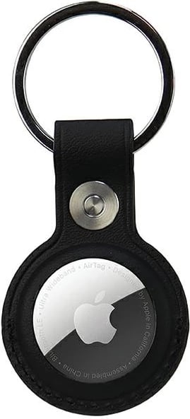 Mbështjellës Audi për AirTag, lëkurë sintetike, i zi