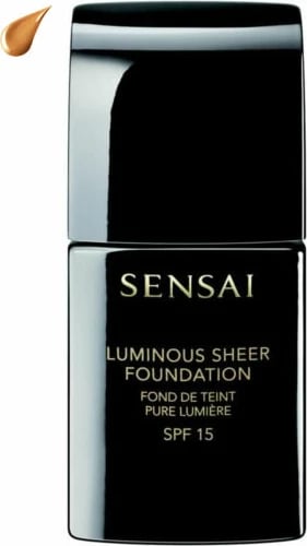Fondatinë SENSAI Luminous Sheer SPF15 204.5 Warm Beige 30ml unisex