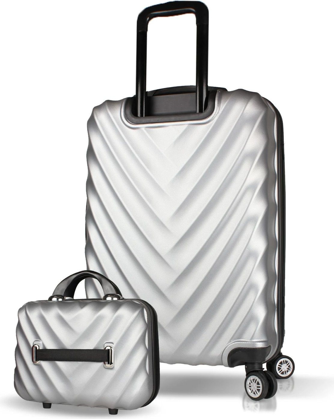 Set valixhesh (2 copë), ngjyrë gri, Zoozie Bags, 7439