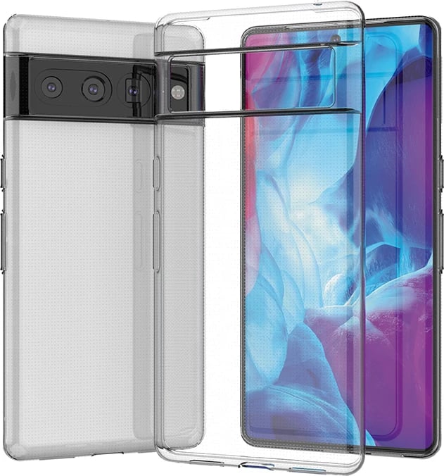 Mbështjellës Hurtel Ultra Clear 0.5mm për Google Pixel 7 Pro, Transparent