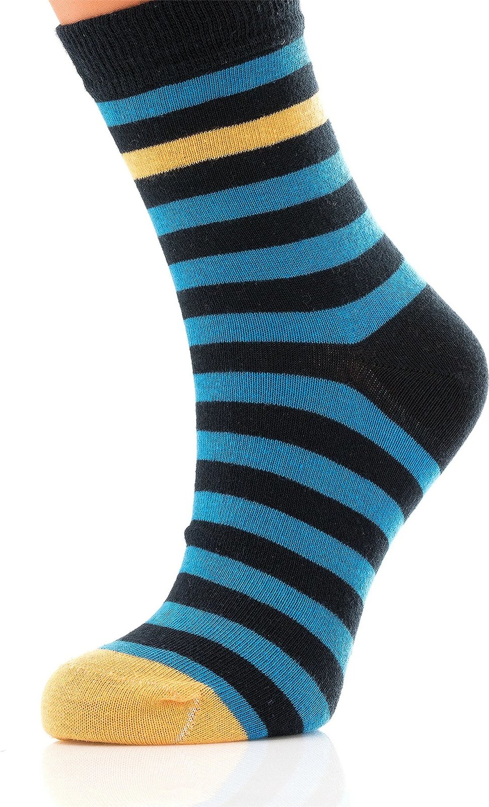 Çorape set prej 3 copë, shumëngjyrëshe, Jumeon, 001-000270