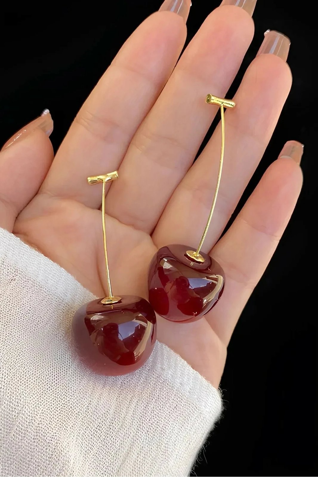 Vathë të kuq Jumeon, dizajn qershie, Krz - Kupkrm