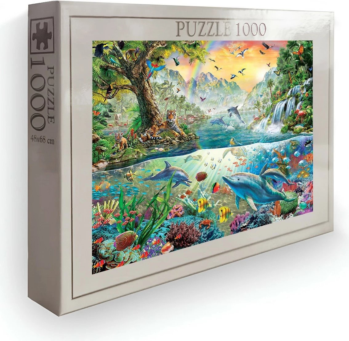 Puzzle 1000 copë, Evila Originals, shumëngjyrësh, PZL_040_1000