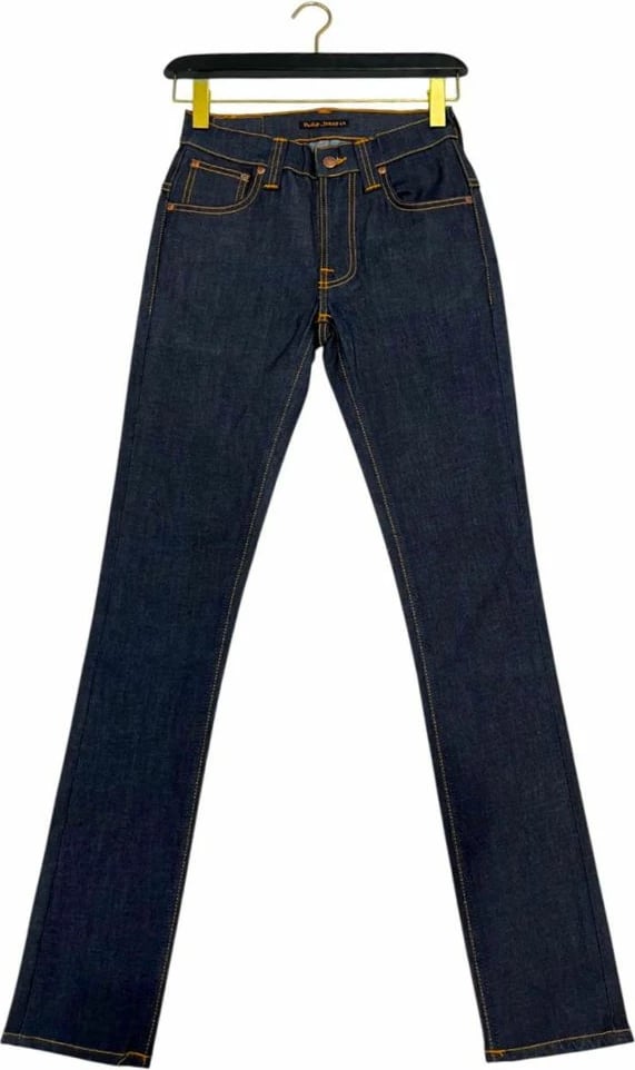 Pantallona xhins Nudie Jeans, për meshkuj, blu