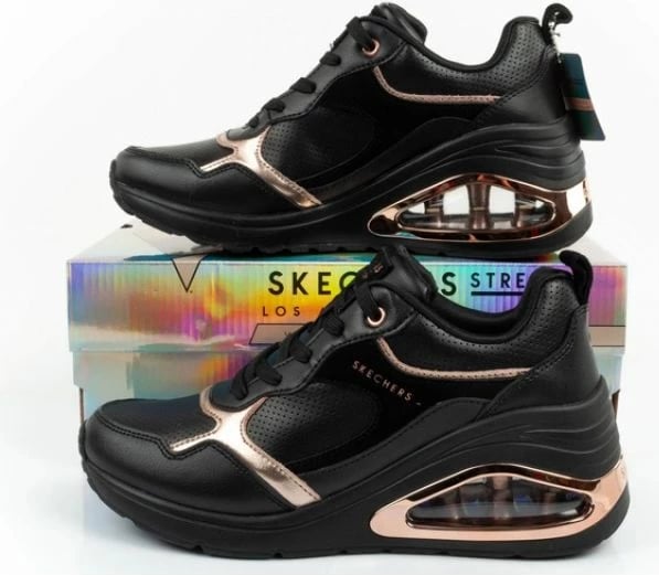 Atlete femra Skechers, të zeza