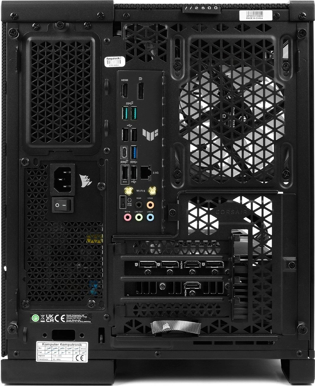 Kompjuter Ultimate R770, AMD Ryzen 7, 64GB RAM, 2TB SSD, 4TB HDD, NVidia GeForce RTX 4070 Super