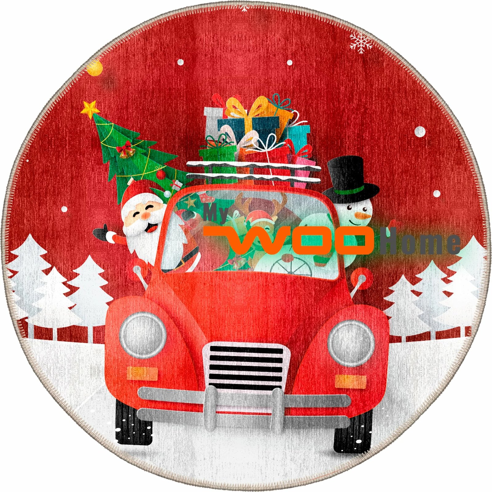 Qilim Conceptum Hypnose, shumëngjyrësh, Woobtny0322, 50x50cm