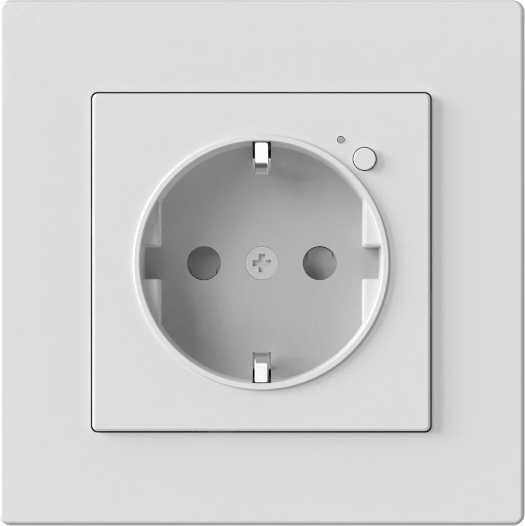 Priz smart Aqara H2 EU, ZigBee, 1x Schuko, 1x USB, i bardhë