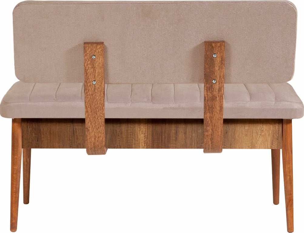 Bankë me depo, ngjyrë arre dhe gur, Skye Decor