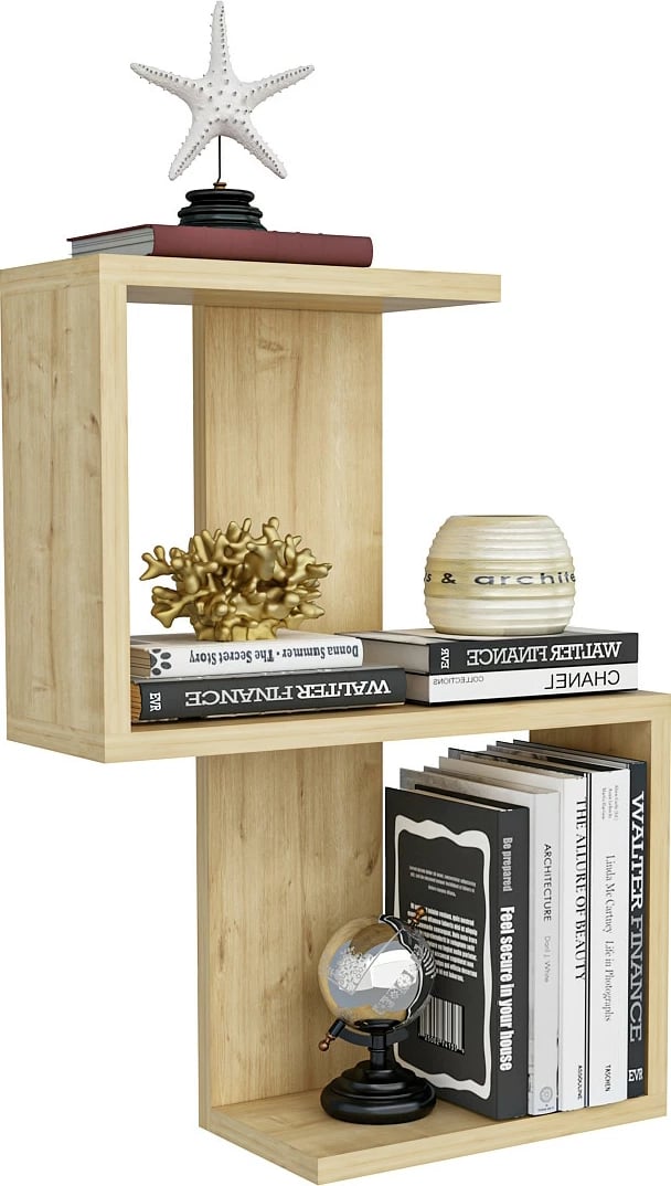 Raft muri Octa, ngjyrë safir, Hanah Home