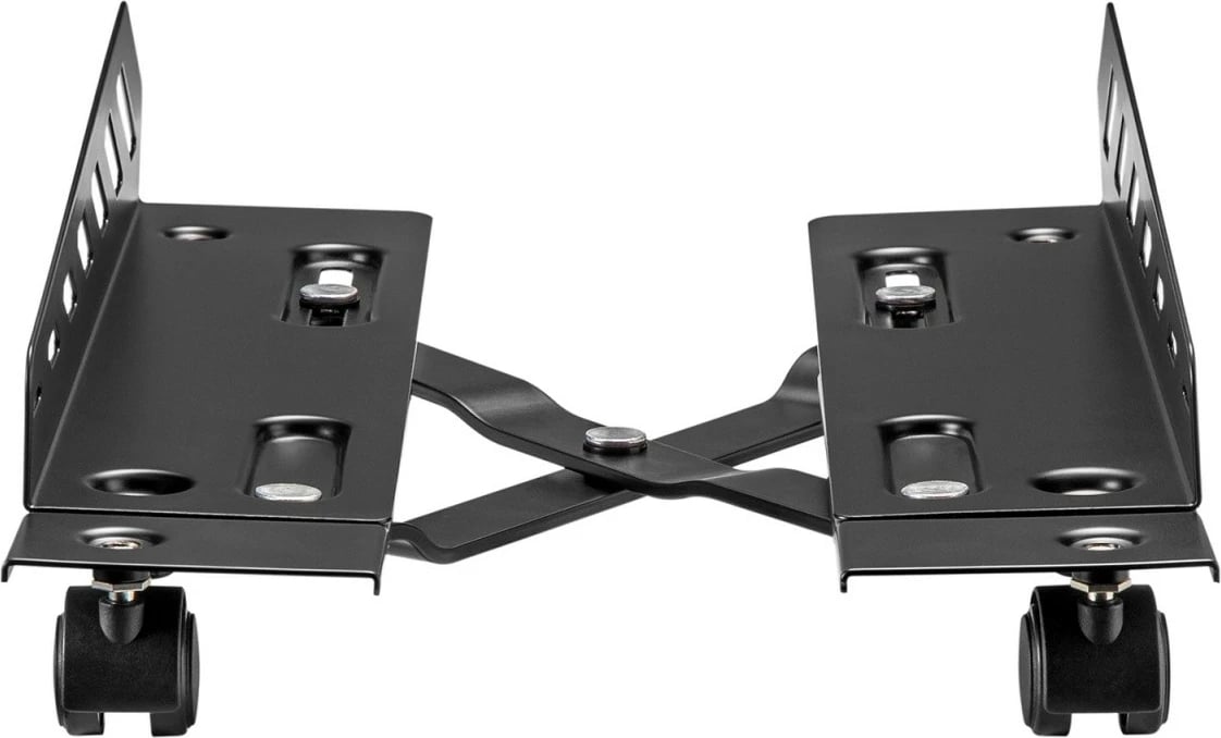 Kasë karrocë Maclean NanoRS RS480 për kompjuter, e zezë