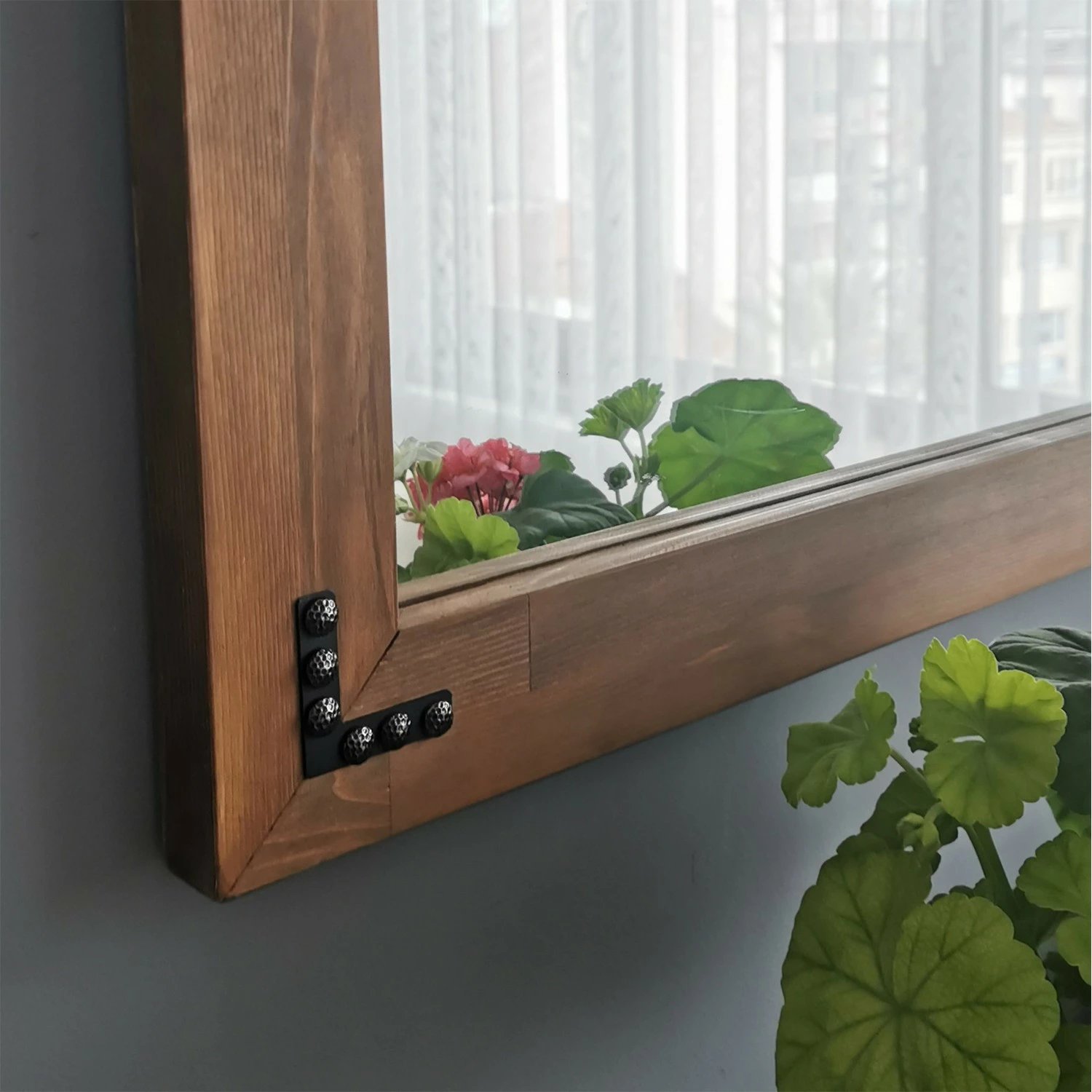 Pasqyrë Hanah Home, ngjyrë arre, 11050CV