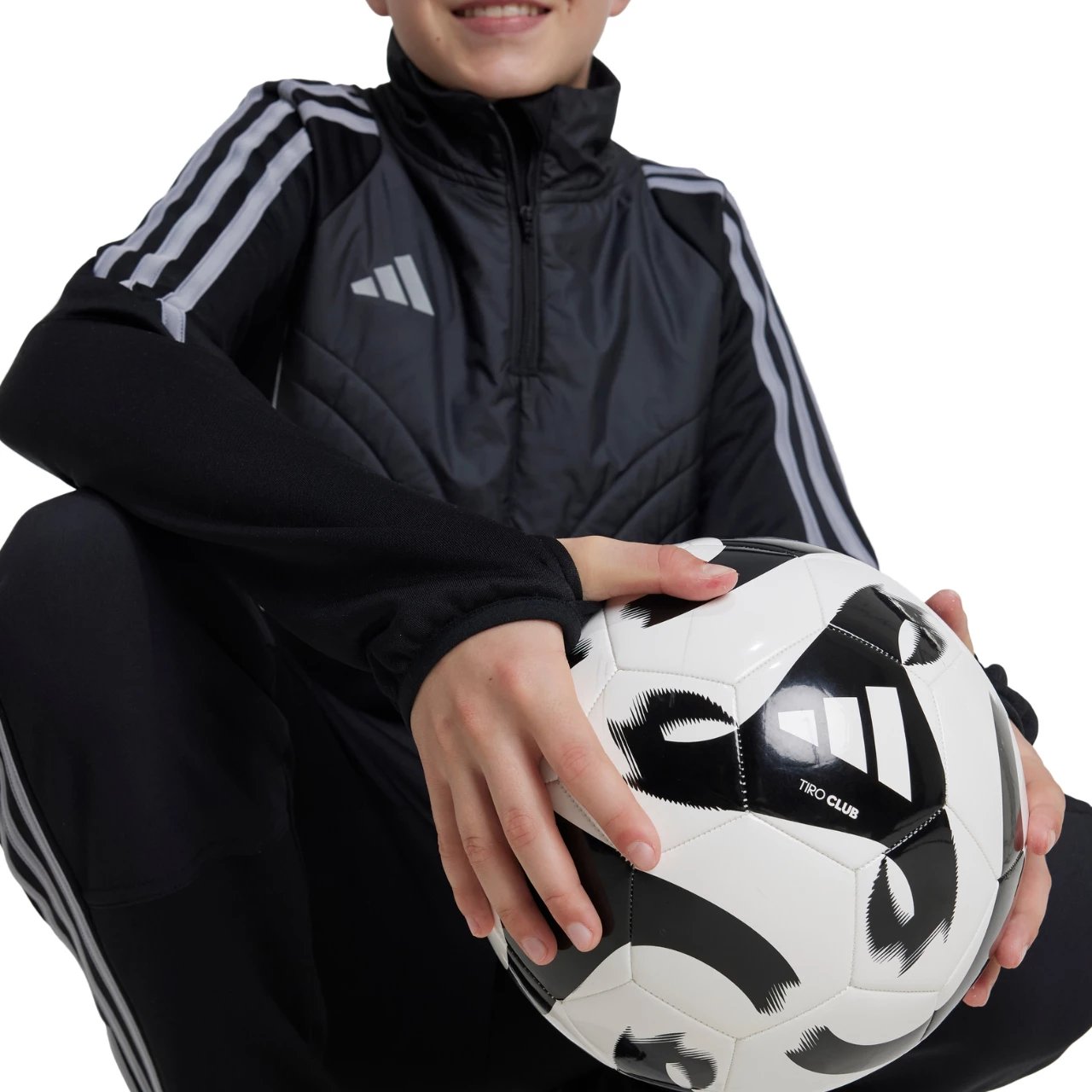 Duks për fëmijë adidas, i zi