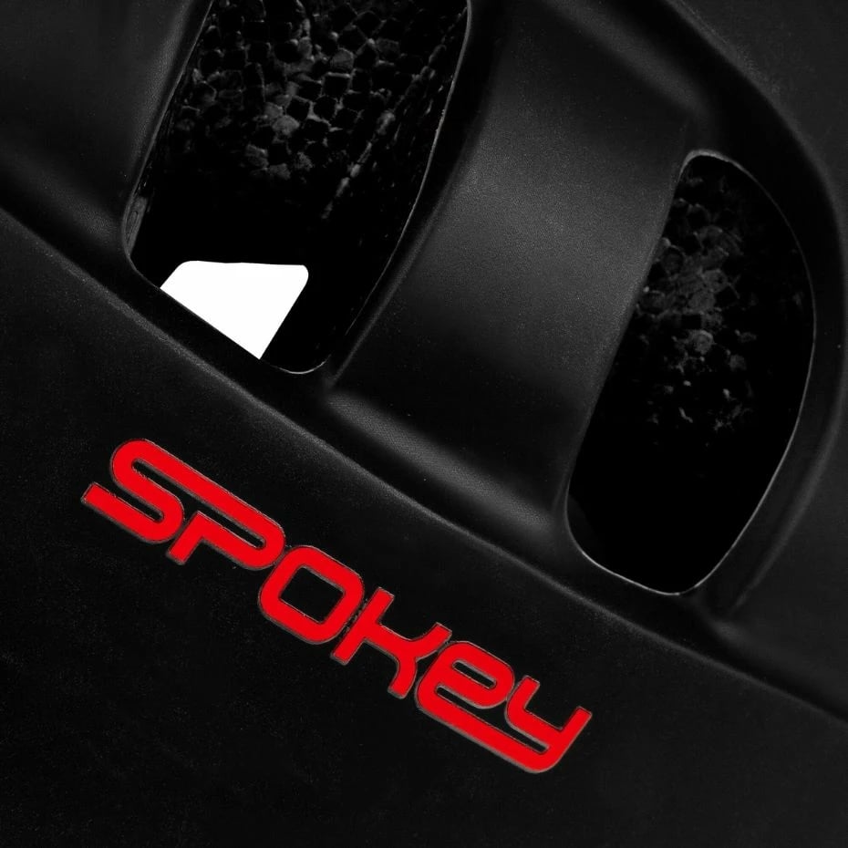 Helmetë biçiklete Spokey unisex, e zezë