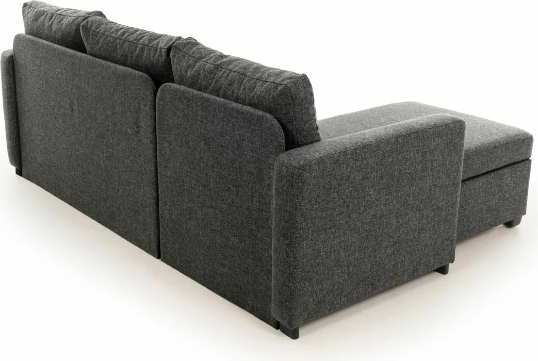 Kënd-sofë krevate Atelier del Sofa, ngjyrë gri e errët