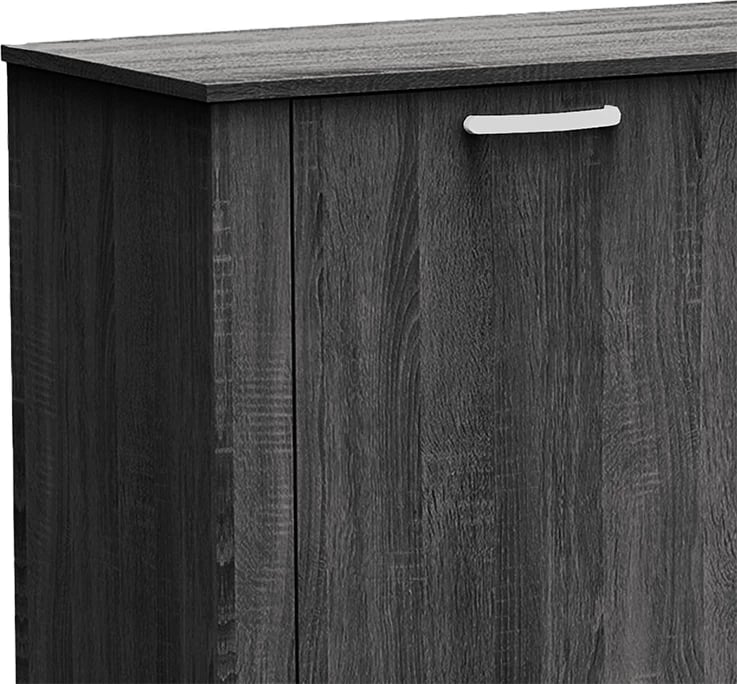 Bufe Kinley ngjyrë gri-wenge 210x40x82cm