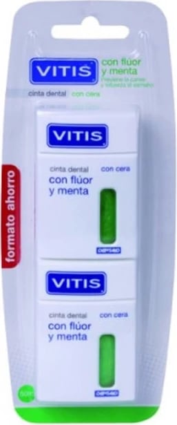 Fije dentare VITIS me fluor dhe mente 2x50m