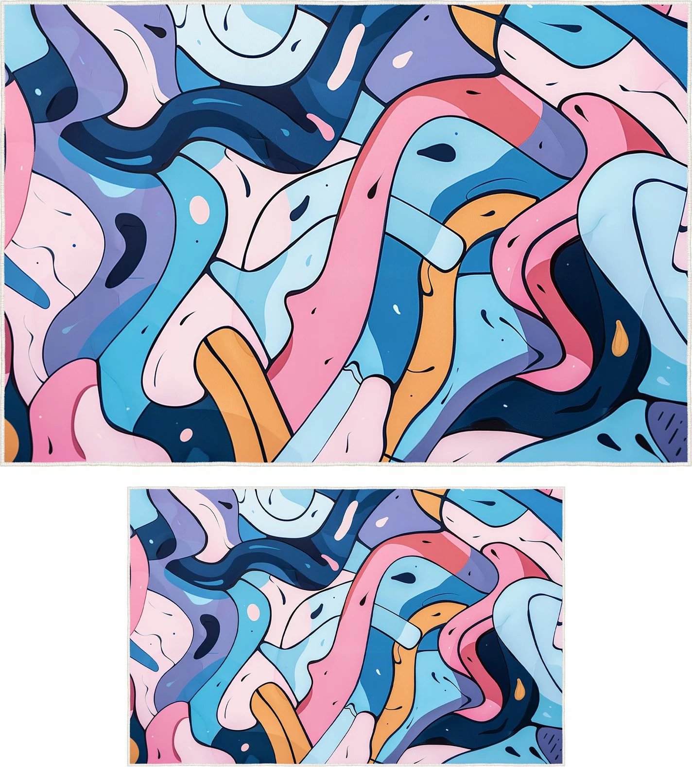 Set tapetash për banjo (2 copë), Mijolnir, Asr10, ngjyrë kaltër