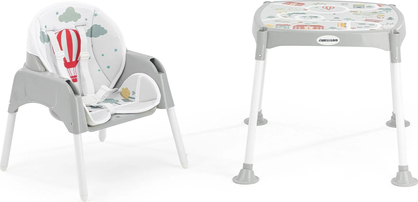 Karrige për bebe Evila Originals, RoadMap, ngjyrë gri