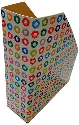 Mbajtës revista NEXT "White Circles" H32x25x9cm