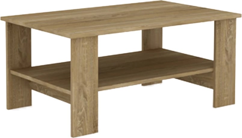 Tavolinë kafeje ALPINO, ngjyrë sonoma, 100x55x41cm