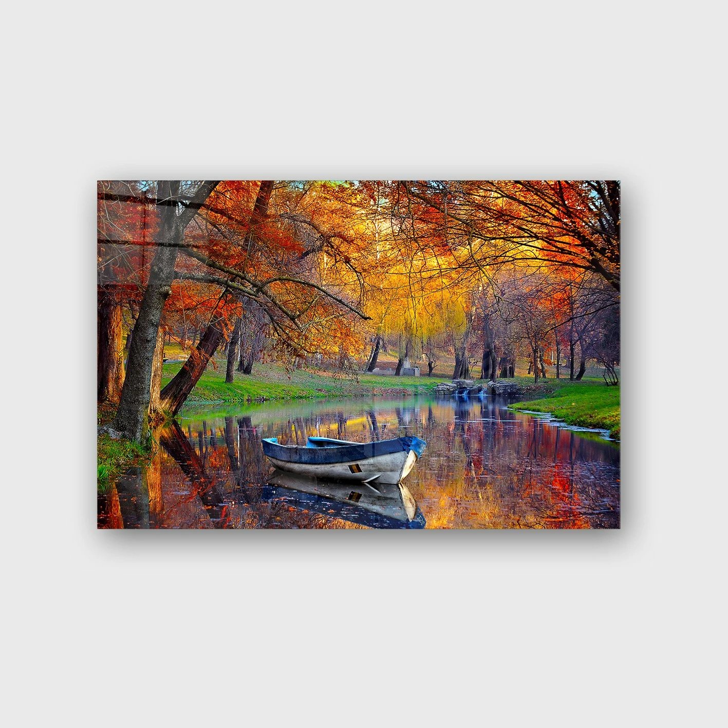 Pikturë dekorative prej xhami të temperuar, Wallity, CAM100419445, 50x70cm