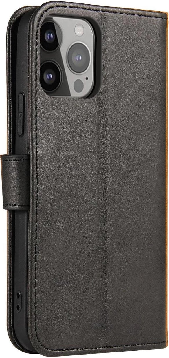 Mbështjellës Hurtel Magnet Case me kapak për iPhone 16e, e zezë
