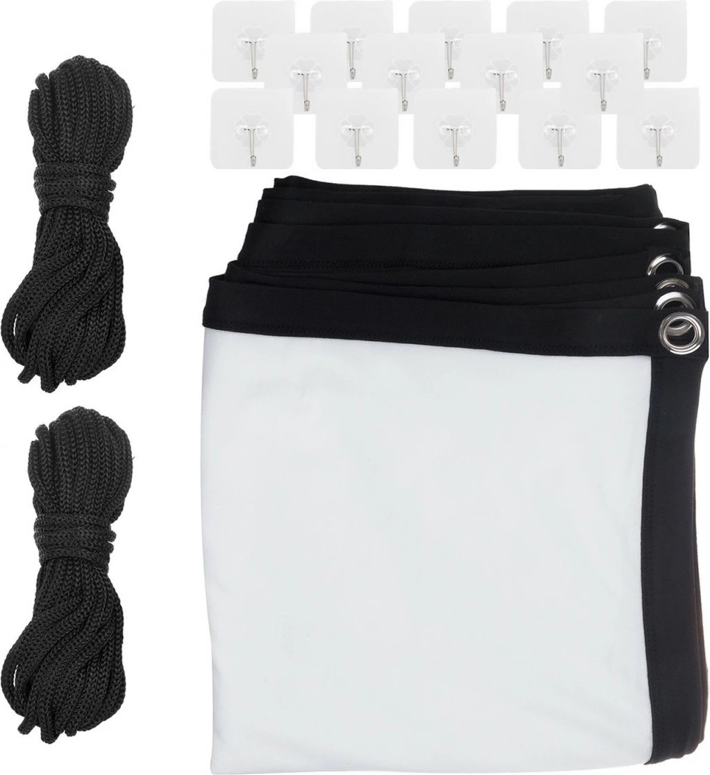 Ekran projekcioni Maclean MC-168, 150 inç, 300x220cm, manual, 4:3