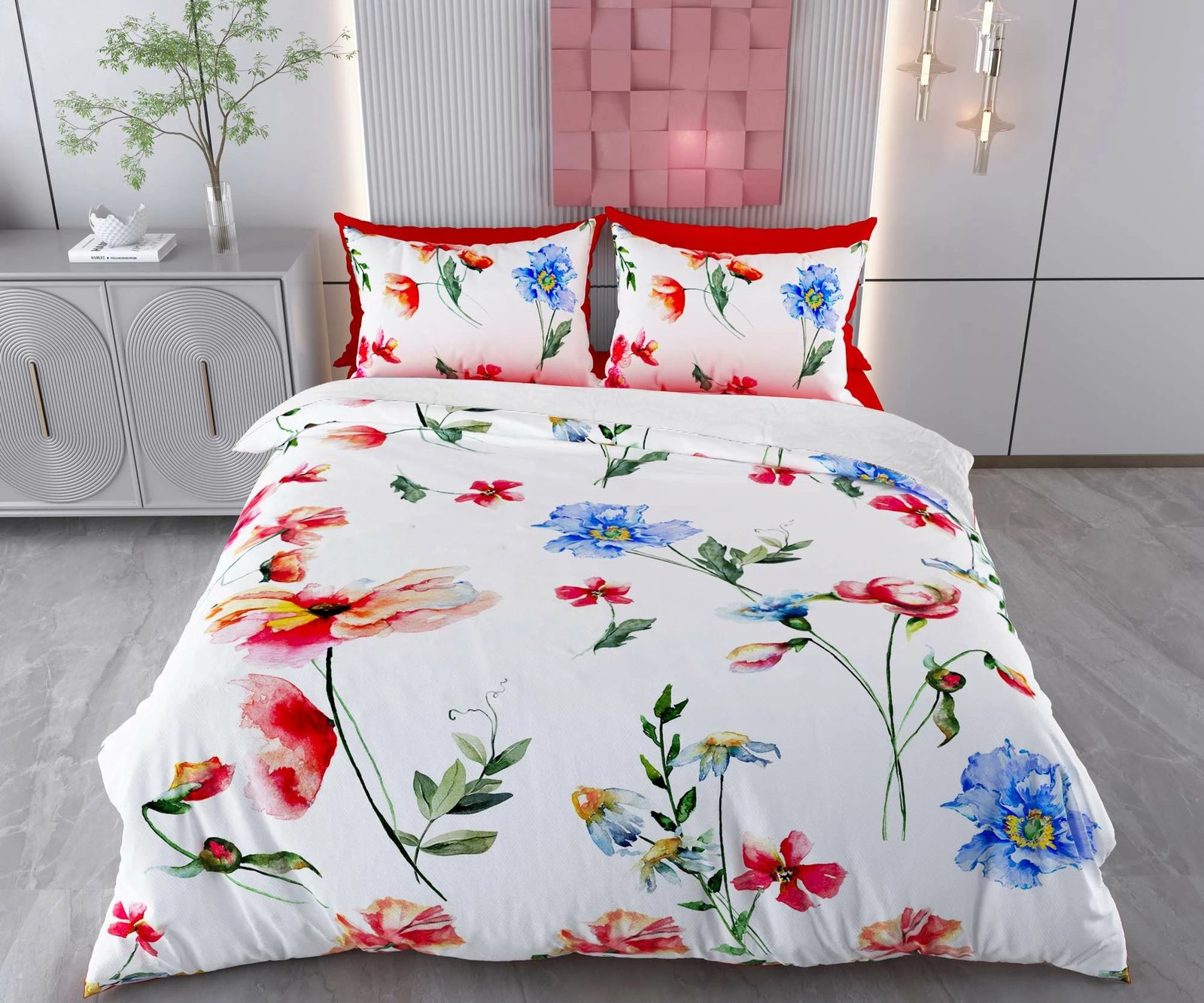 Set mbulesë për jorgan dopio, L'Essentiel Linge de Maison, Floser