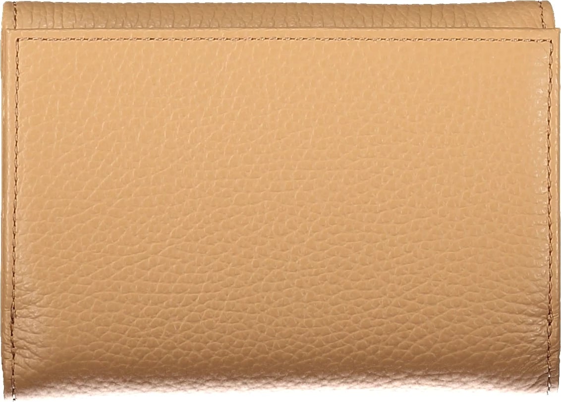 Portofol femra COCCINELLE Metallic Soft, kafe