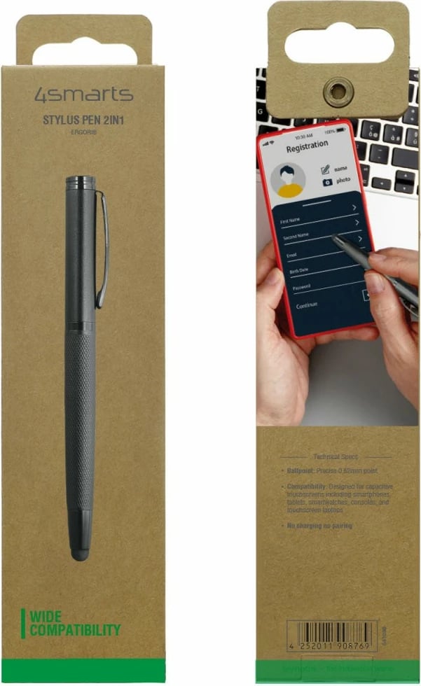 Penë 4smarts 541098, Universal, për Celular/Smartphone, Ngjyrë e zezë