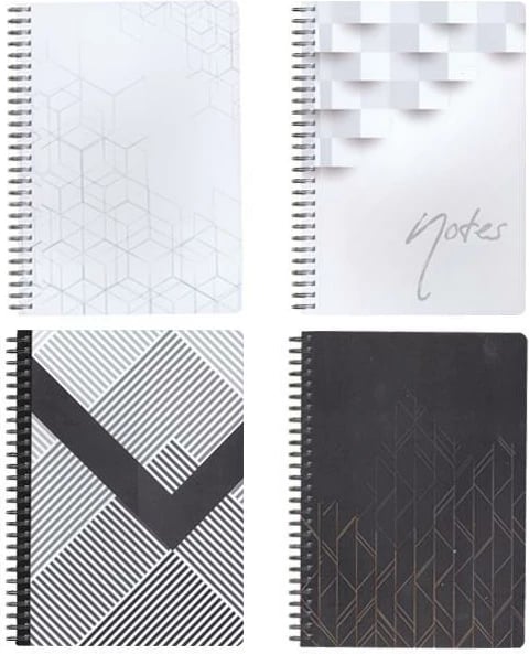 Fletore spirale NEXT 17x25cm, 3 lëndë, 105 faqe