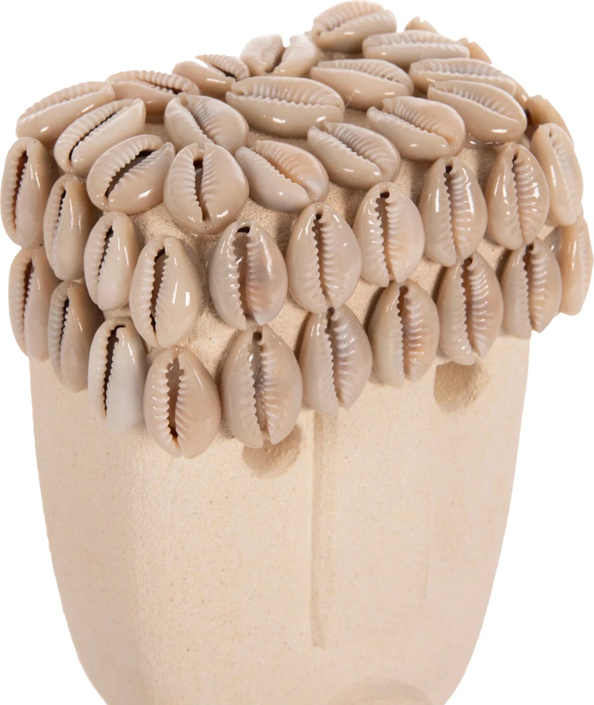 Dekor tavoline fytyrë, gur Paras, në qëndrim metalik të zi, FH4313, 9x6x19 cm.