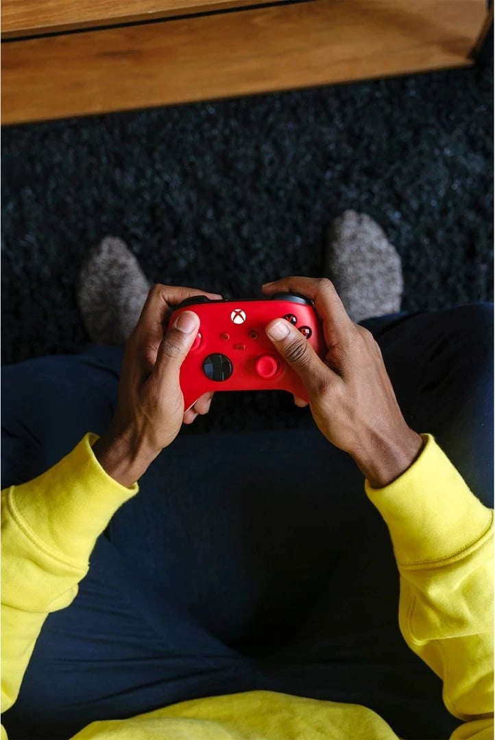 Gamepad Microsoft Xbox Wireless Controller QAU-00012, Bluetooth/USB, i kuq Gamepad Microsoft Xbox Wireless Controller QAU-00012, Bluetooth/USB, i kuq