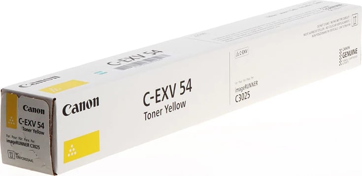 Toner Canon C-EXV 54 1397C002 rendiment 8500 faqe, e verdhë