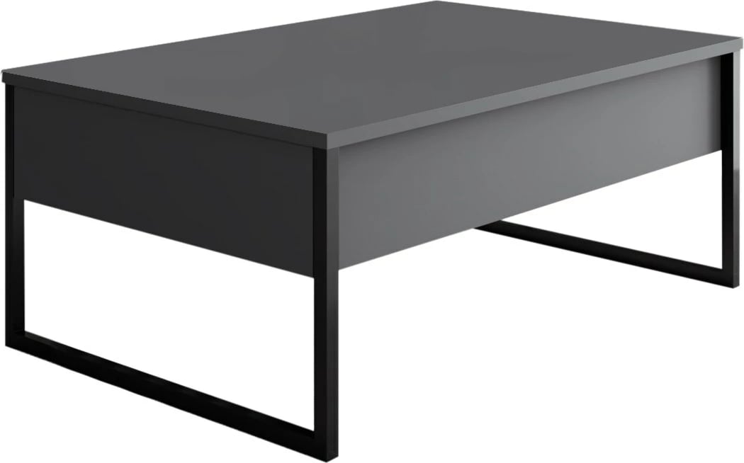 Set mobiljesh për dhomë dite, Luxe, antracit, e zezë