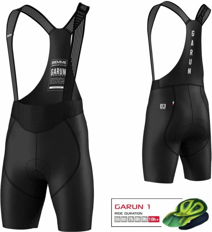 Shorce biçiklete Biemme, të zeza