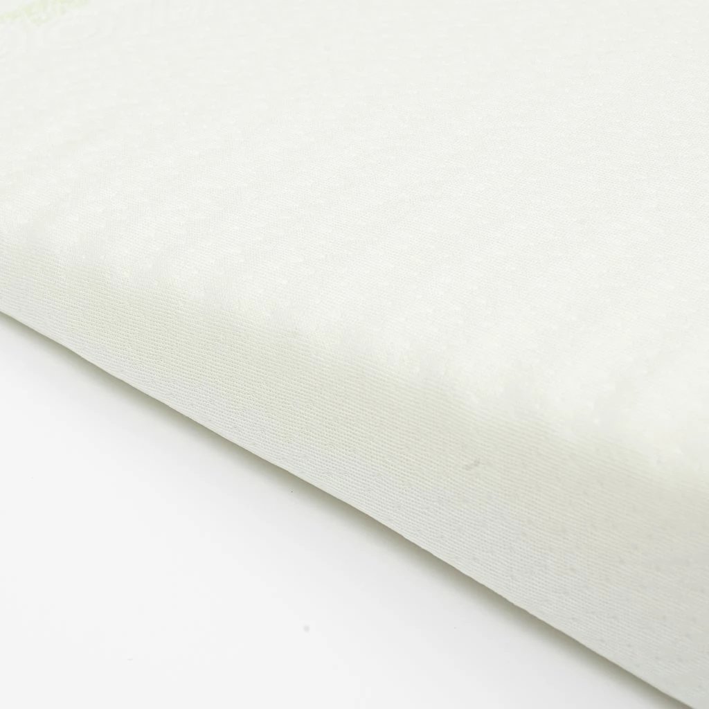 Jastëk klinë për bebe, New Baby STANDARD, 60x38x7 cm, aloe vera, i bardhë