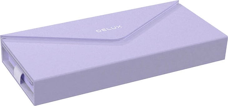 Set tastierë wireless e palosshme Delux KF10 dhe maus MF10PRO, vjollcë