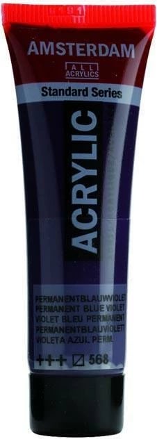 Ngjyrë akrilike Talens Amsterdam 568 perm. blue violet 120ml